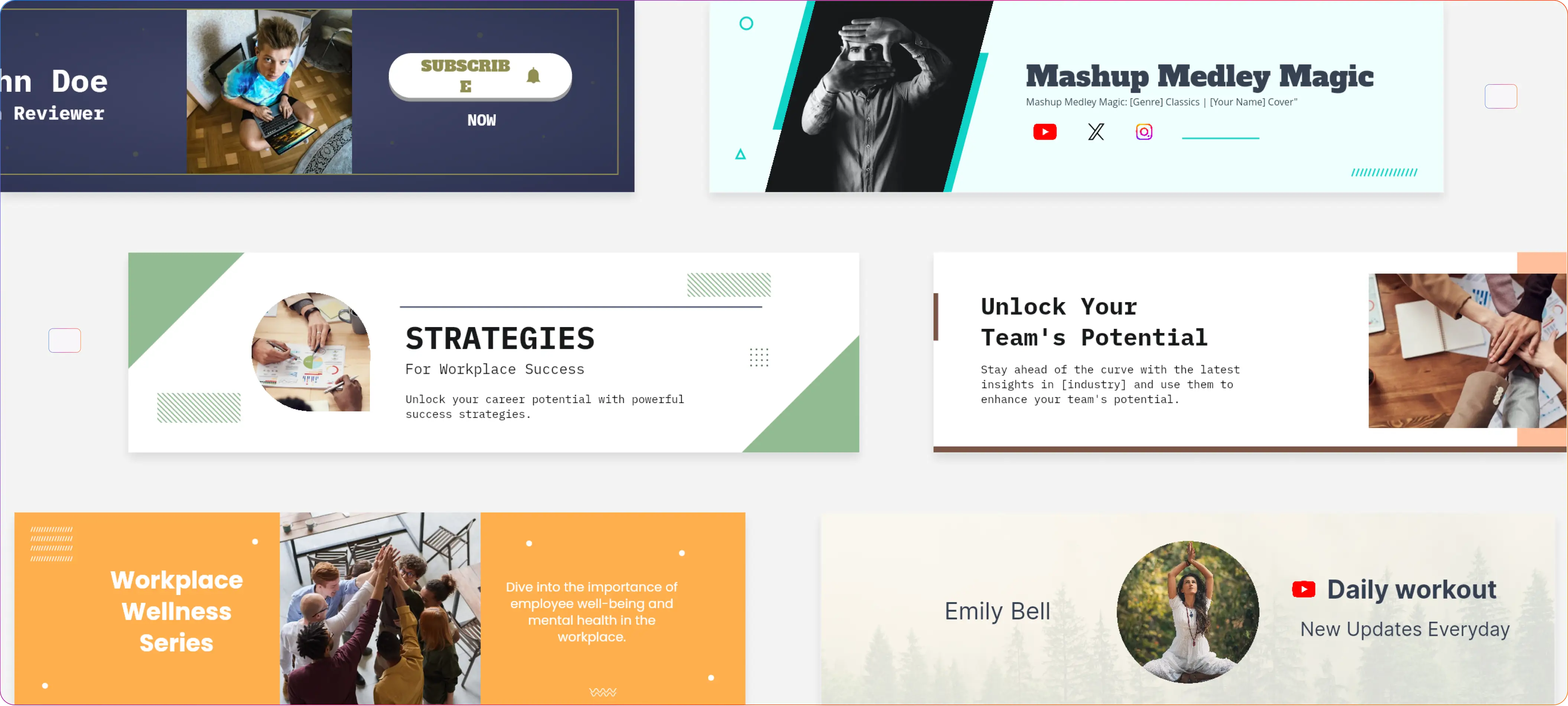 blogs page