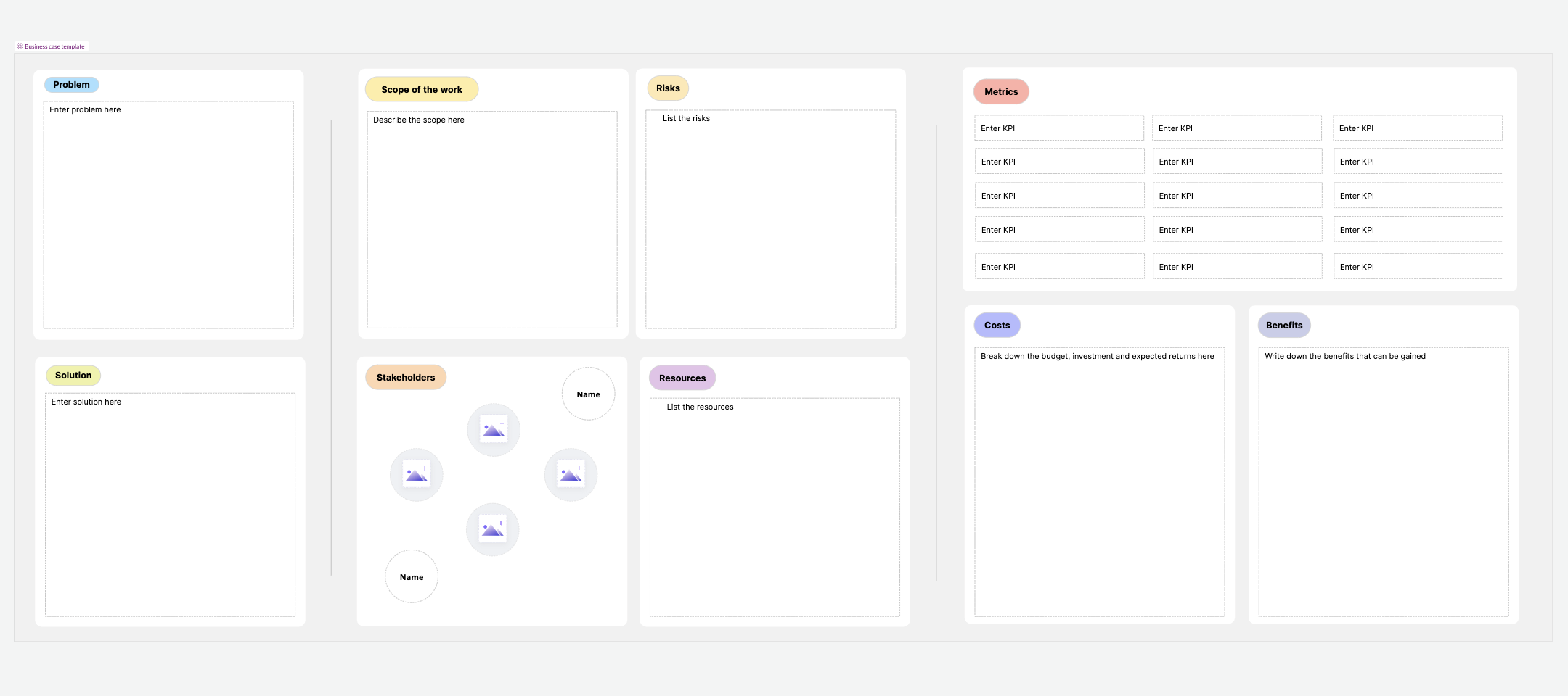business case template